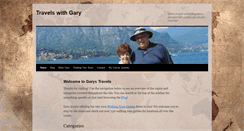 Desktop Screenshot of garystravels.com